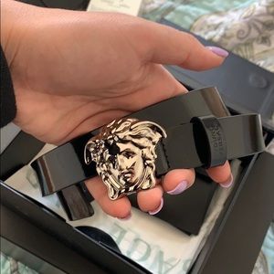 Versace Medusa belt